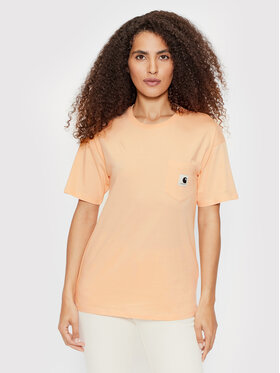 Carhartt WIP Carhartt WIP T-Shirt Pocket I029070 Pomarańczowy Relaxed Fit
