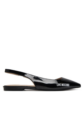 LOVE MOSCHINO LOVE MOSCHINO Baleriny JA11021G1MIH0000 Czarny