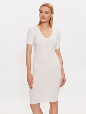 Marciano Guess Marciano Guess Robe de jour 3YGK01 5613Z Blanc Bodycon Fit