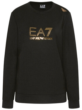 EA7 Emporio Armani EA7 Emporio Armani Світшот 8NTM45 TJ9RZ 1200 Чорний Regular Fit