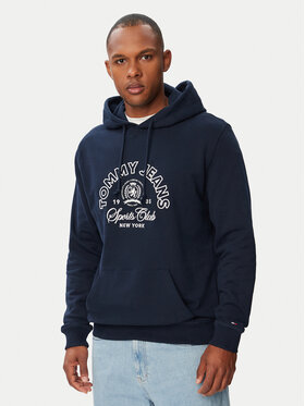 Tommy Jeans Tommy Jeans Суитшърт Sports Club DM0DM23153 Тъмносин Regular Fit