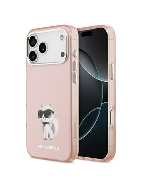 KARL LAGERFELD KARL LAGERFELD Etui na telefon iPhone 17 Pro Max Różowy