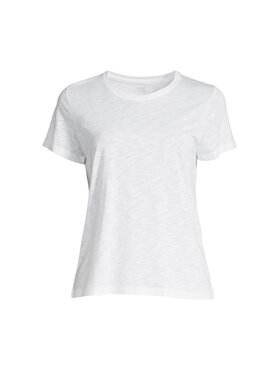 Casall Casall T-Shirt Easy Tee Biały Regular Fit