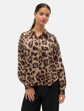 Vero Moda Vero Moda Košile Merle 10316597 Hnědá Loose Fit