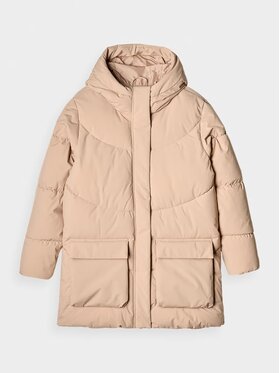 4F 4F Giubbotto piumino 4FWAW24TDJAF474-83S Marrone Regular Fit