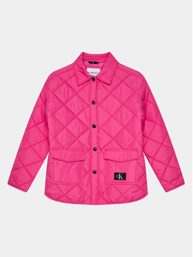 Calvin Klein Jeans Calvin Klein Jeans Демісезонна куртка IG0IG01814 Рожевий Relaxed Fit