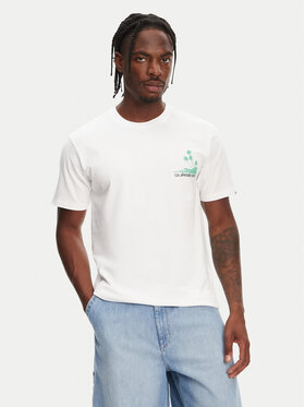 Quiksilver Quiksilver Тишърт Palm Lines Ss EQYZT08057 Бял
