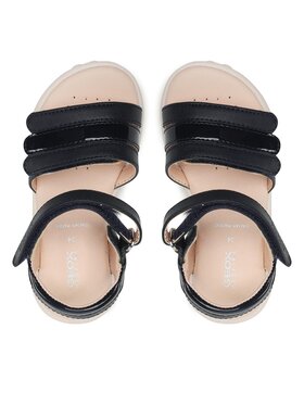 Geox Sandale J Sandal Haiti Girl J258ZA054AJC4064 M Tamnoplava