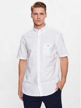 Gant Gant Košulja Oxford 3046001 Bijela Regular Fit