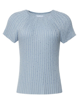 Guess Guess Bluză W6YR31 Z1023 Albastru Regular Fit