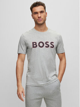 Boss Boss Marškinėliai 50488793 Pilka Regular Fit