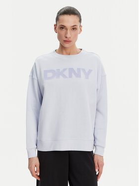 DKNY DKNY Felpa DP5T1140 Celeste Regular Fit