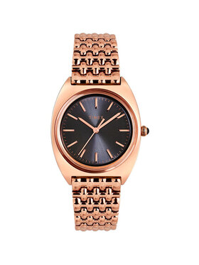 Timex Timex Zegarek TW2T90500 Różowe złoto