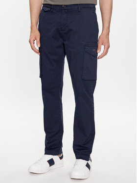 Aeronautica Militare Aeronautica Militare Текстилни панталони 231PA1503CT3093 Тъмносин Slim Fit