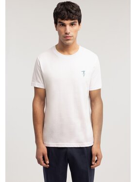 Trussardi Trussardi T-Shirt G0568000127N001 Biały Regular Fit