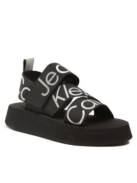 Calvin Klein Jeans Calvin Klein Jeans Sandále Prefersato Sandal Webb YW0YW01071 Čierna