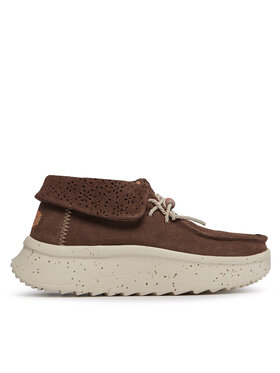 Hey Dude Hey Dude Półbuty Wendy Peak Fold Boot Suede 40256-204 Brązowy