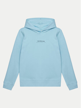 Calvin Klein Jeans Calvin Klein Jeans Mikina IB0IB02383 Světle modrá Regular Fit