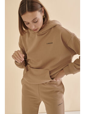 La Mania La Mania Felpa BABY 3 Beige Classic Fit