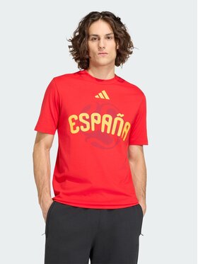 adidas adidas Koszulka techniczna FIFA World Cup 26™ Spain Czerwony Regular Fit