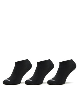 adidas adidas Șosete Scurte Unisex Thin Linear Low-Cut Socks 3 Pairs IC1299 Negru