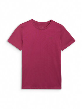 4F 4F Koszulka techniczna MULTI ACTIVE Bordowy Regular Fit