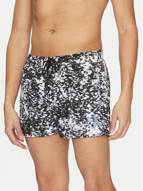 Calvin Klein Swimwear Calvin Klein Swimwear Szorty kąpielowe KM0KM01172 Szary Regular Fit