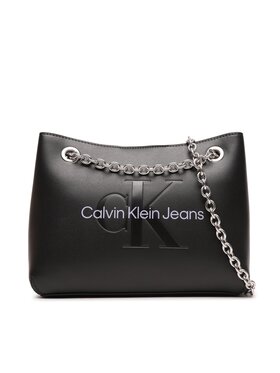 Calvin Klein Jeans Calvin Klein Jeans Τσάντα Sculpted Shoulder Bag 24 Mono K60K607831 Μαύρο