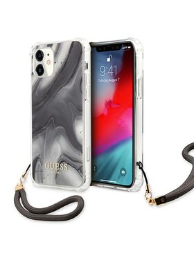 Guess Guess Etui na telefon iPhone 12 Mini Szary