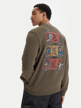 Element Element Sweatshirt Timber Boxcar Cr ELYSF00312 Khakifarben Regular Fit