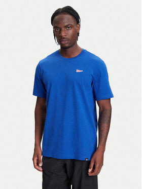adidas adidas Tricou Pennant Trim Graphic JL9227 Albastru Regular Fit