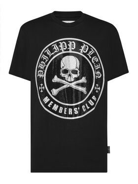 PHILIPP PLEIN PHILIPP PLEIN Tričko 14791 Čierna Regular Fit