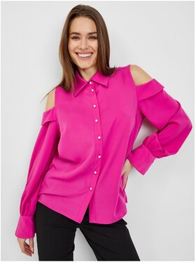 Orsay Orsay Bluzka 600246-375000__42 Różowy Regular Fit