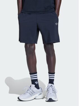 adidas adidas Szorty materiałowe 163192 Czarny Regular Fit