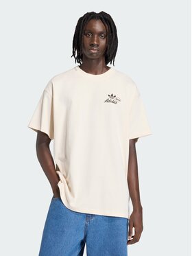 adidas adidas T-Shirt 163030 Biały Oversize