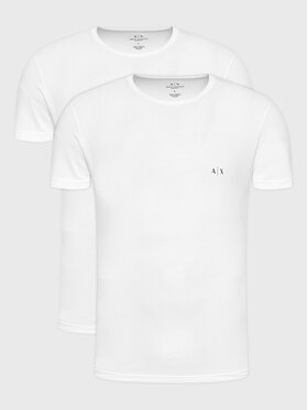 Armani Exchange Armani Exchange Souprava triček 956005 CC282 04710 Bílá Slim Fit