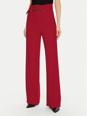 Rinascimento Rinascimento Pantaloni din material CFC0121912003 Roșu Regular Fit