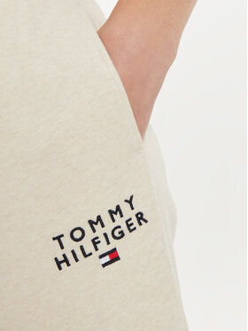 Tommy Hilfiger Spodnji Del Trenirke UW0UW04522 Bež Regular Fit