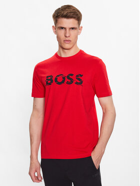 Boss Boss T-Shirt 50483730 Czerwony Regular Fit