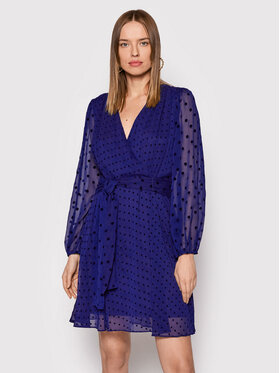 DKNY DKNY Každodenné šaty DD1JD145 Modrá Regular Fit