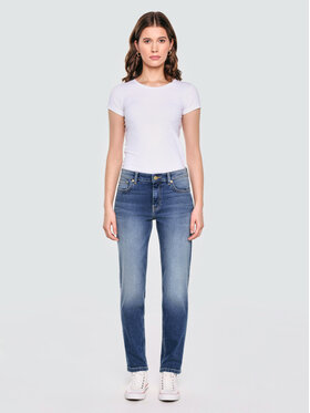 BIG STAR BIG STAR Jeansy MAGGIE Granatowy Tapered Fit