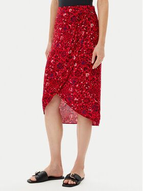 Pepe Jeans Pepe Jeans Midi szoknya Clau PL901199 Piros Slim Fit