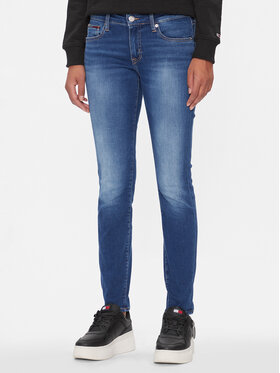 Tommy Jeans Tommy Jeans Traperice Sophie DW0DW16689 Plava Skinny Fit