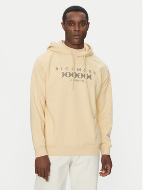 John Richmond John Richmond Sweatshirt UMP25006FE Beige Regular Fit