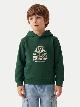 Quiksilver Quiksilver Μπλούζα Graphics EQKFT03406 Πράσινο Regular Fit