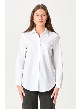 TeeShoppen TeeShoppen Koszula 'Basic Collection' Biały Regular Fit