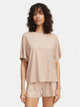 BOSS BOSS Pyjama-T-Shirt 50561029 Beige Oversize