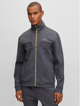 Boss Boss Džemperis 50493470 Pilka Regular Fit