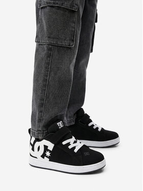 DC Shoes DC Shoes Снікерcи EO-COURT GRAFFIK ELASTIC TODDLER DC02547002 Чорний