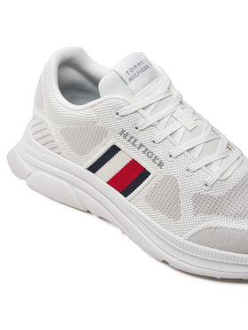 Tommy Hilfiger Superge Modern Runner Knit Evo Ess FM0FM05245 Bela